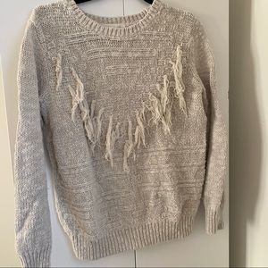 Urban outfitters sweater cream boho